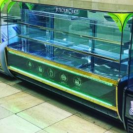 یخچال ویترینی آبمیوه