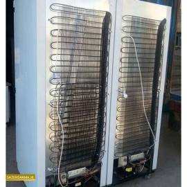 یخچال ایستاده دوقلو تمام استیل