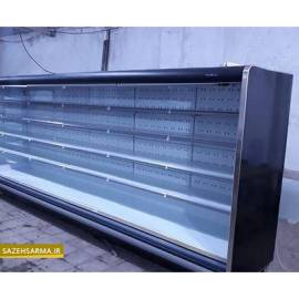 یخچال ایستاده پرده هوا کمپرسور مرکزی در متراژ مختلف 